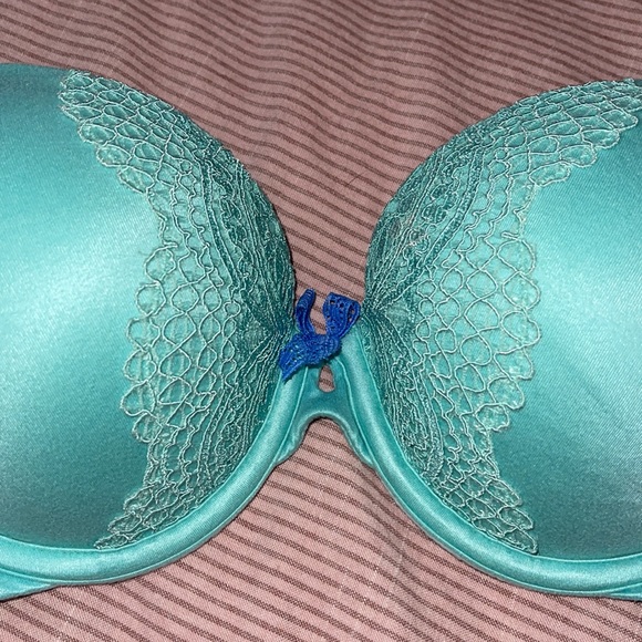 Victoria’s Secret Aqua Lace Multi-way Padded Bra - Picture 4 of 6